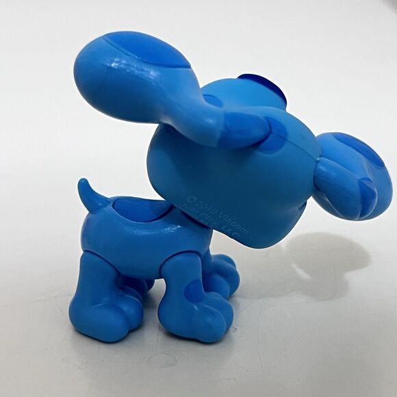 Viacom Just Play Blue's Clues 2" Posable Figures Magenta and Blue Dogs 2019 - Picture 4 of 13